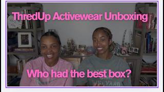 Thredup Athletic Wear Unboxing