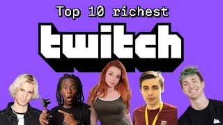 Top 10 Most RICHEST Streamers in 2025