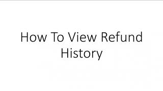 How to Set Up Direct Deposit and View Refund History