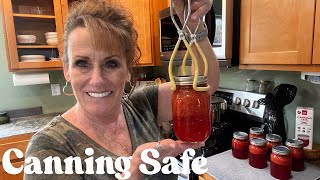 Safely Canning Strawberry Lemonade Concentrate