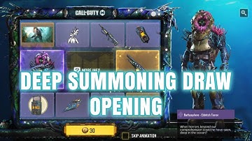 DEEP SUMMONING DRAW OPENING - COD Mobile