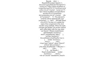 Show or hide element in React