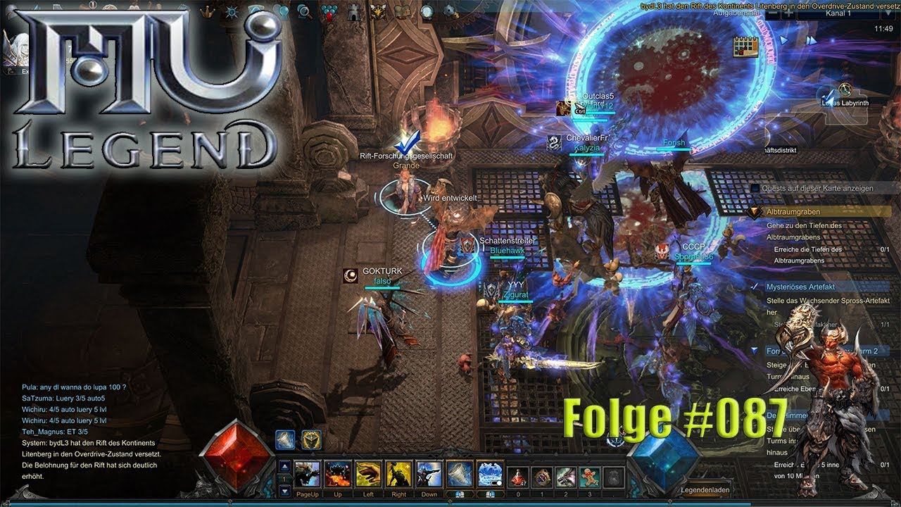 Lupas Labyrinth! ★ MU Legend Open Beta Deutsch ★ Folge