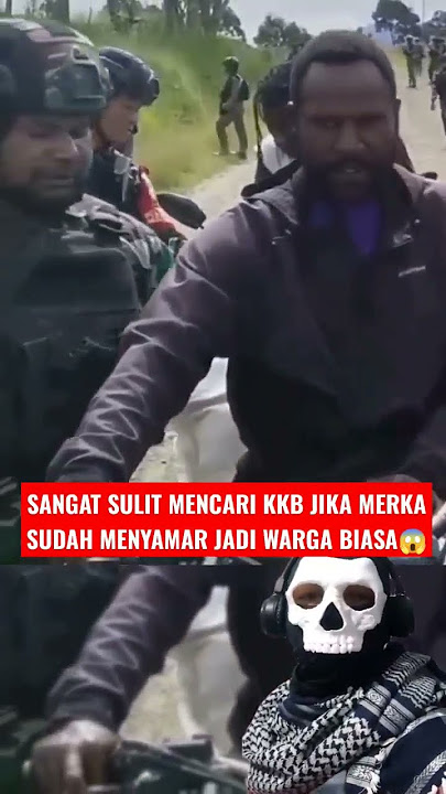 SULIT SEKALI MEMBADAKAN MANA KKB MANA MASYARAKAT😭🥺 #tni #kopassus #tniad #tniindonesia #intel #sedih