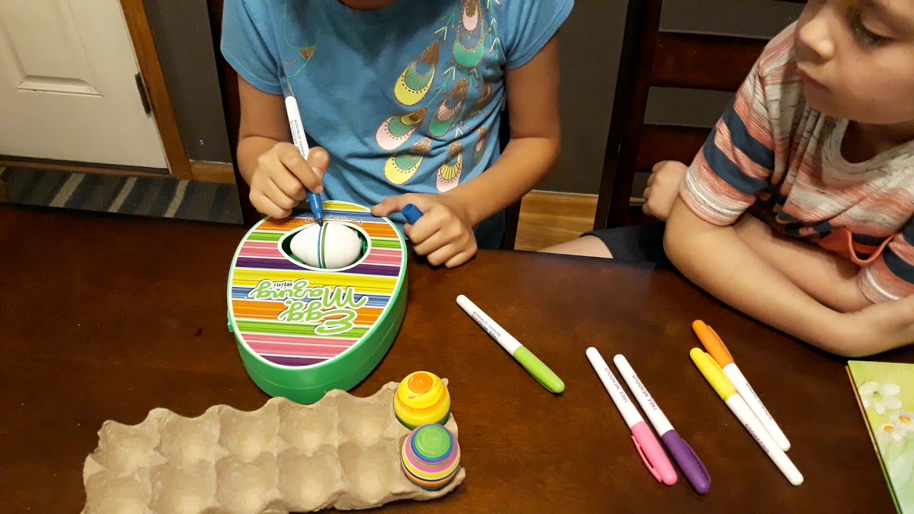 Decorating Easter eggs! YouTube
