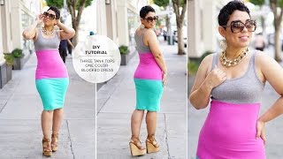 ... make sure to check out the blog at
http://mimigstyle.com/3-tank-tops-one-color-blocked-dress/ for a few
more details and a...