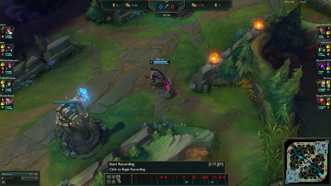 Red buff bug in league of legends?