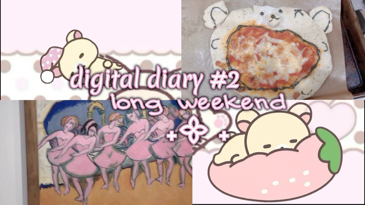 long weekend ˚˖𓍢ִ໋❀ { ballet, baking, tea, museum, city }