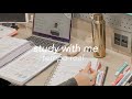 STUDY WITH ME | quase UMA HORA em tempo real (com lofi)