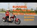 CHOPPER ELECTRIC SCOOTER 2000W EEC COC CITYCOCO Range Test ES8007