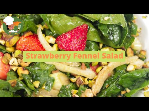 Video: Strawberry Fennel Salad - A Step By Step Recipe With A Photo