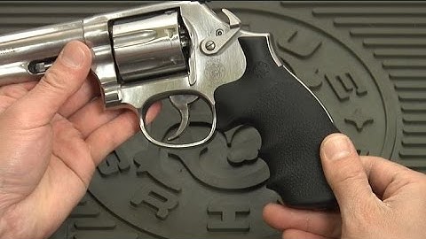 Hogue Monogrip Installation Instructions for K/L or N Frame Smith & Wesson Revolvers