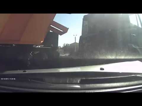 ავარია რუსთავში.აღმაშენებლის ქუჩაზე