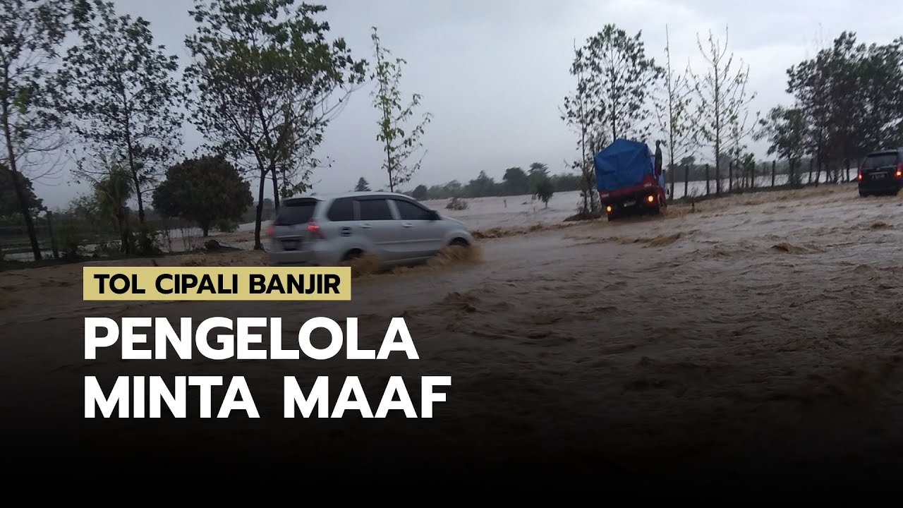 Tol Cipali Tergenang Banjir, Pengelola Sampaikan