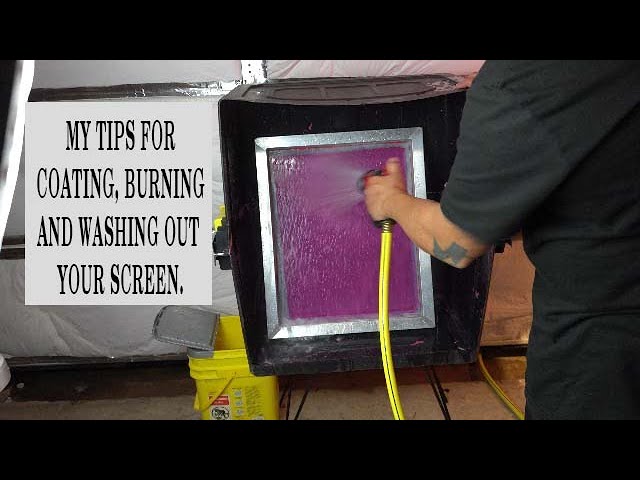 Tutorial: Step-by-Step Screen Printing Coating - Rittagraf