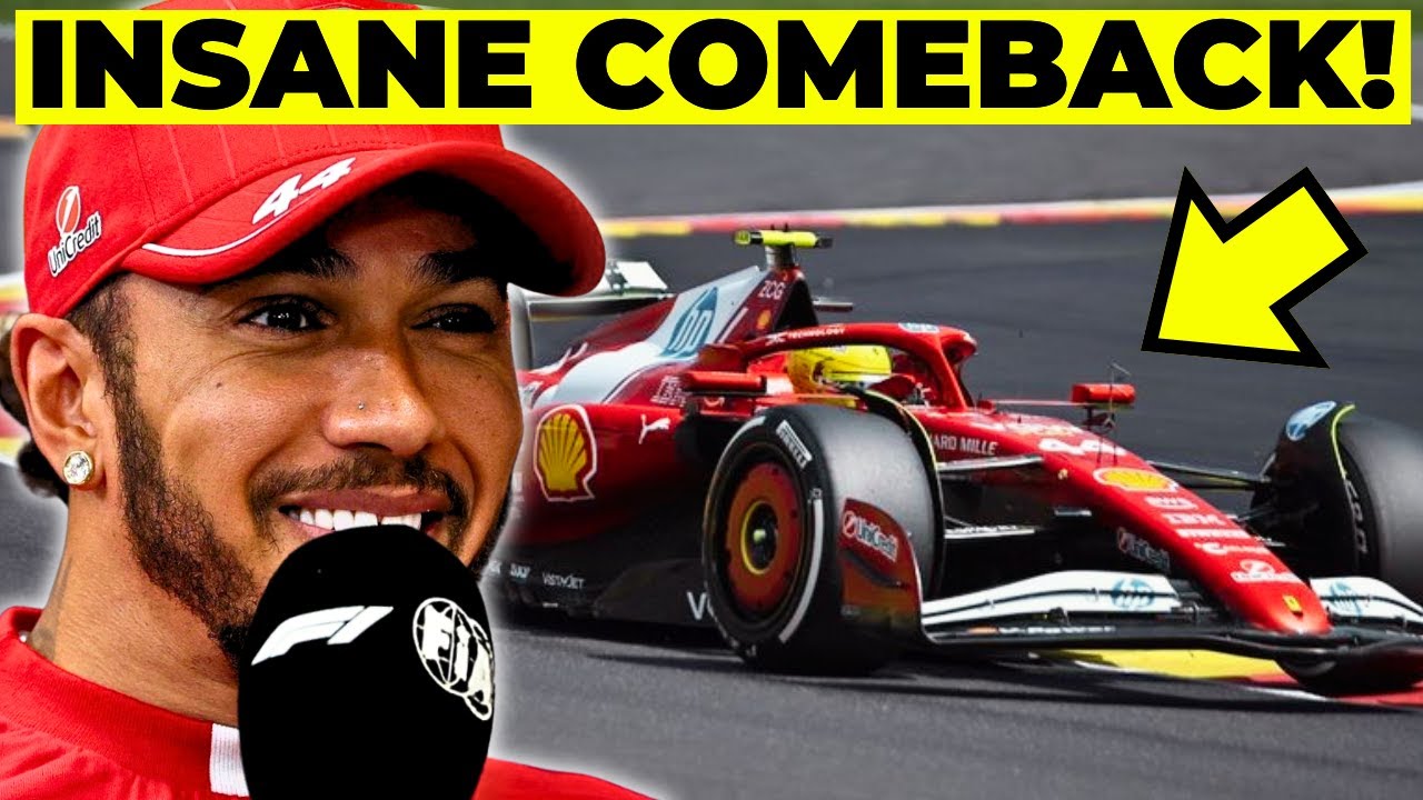 Lewis Hamilton's INSANE COMEBACK Leave Ferrari SPEECHLESS At Belgian GP!