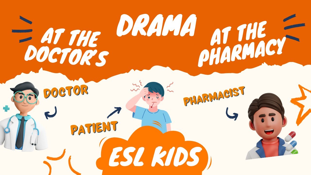 Drama At The Doctor's + At the Pharmacy | Teaching ESL With Role Play