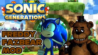Sonic Generations (PC): All Classic Era Modern Stages as Freddy Fazbear