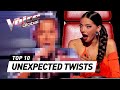 UNEXPECTED TWISTS during the Blind Auditions on The Voice