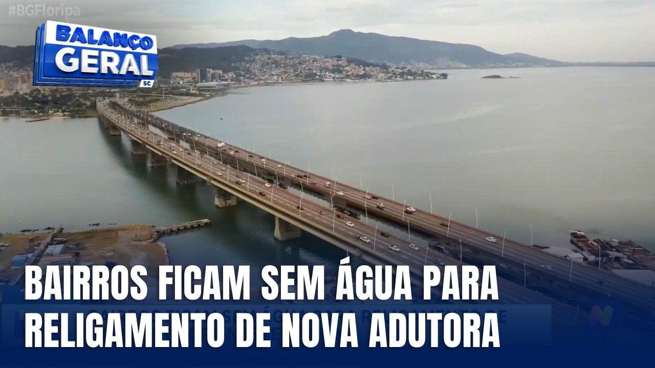 Abastecimento de água será interrompido para ligação de adutora neste sábado (07)