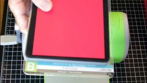 Sizzix and Cuttlebug