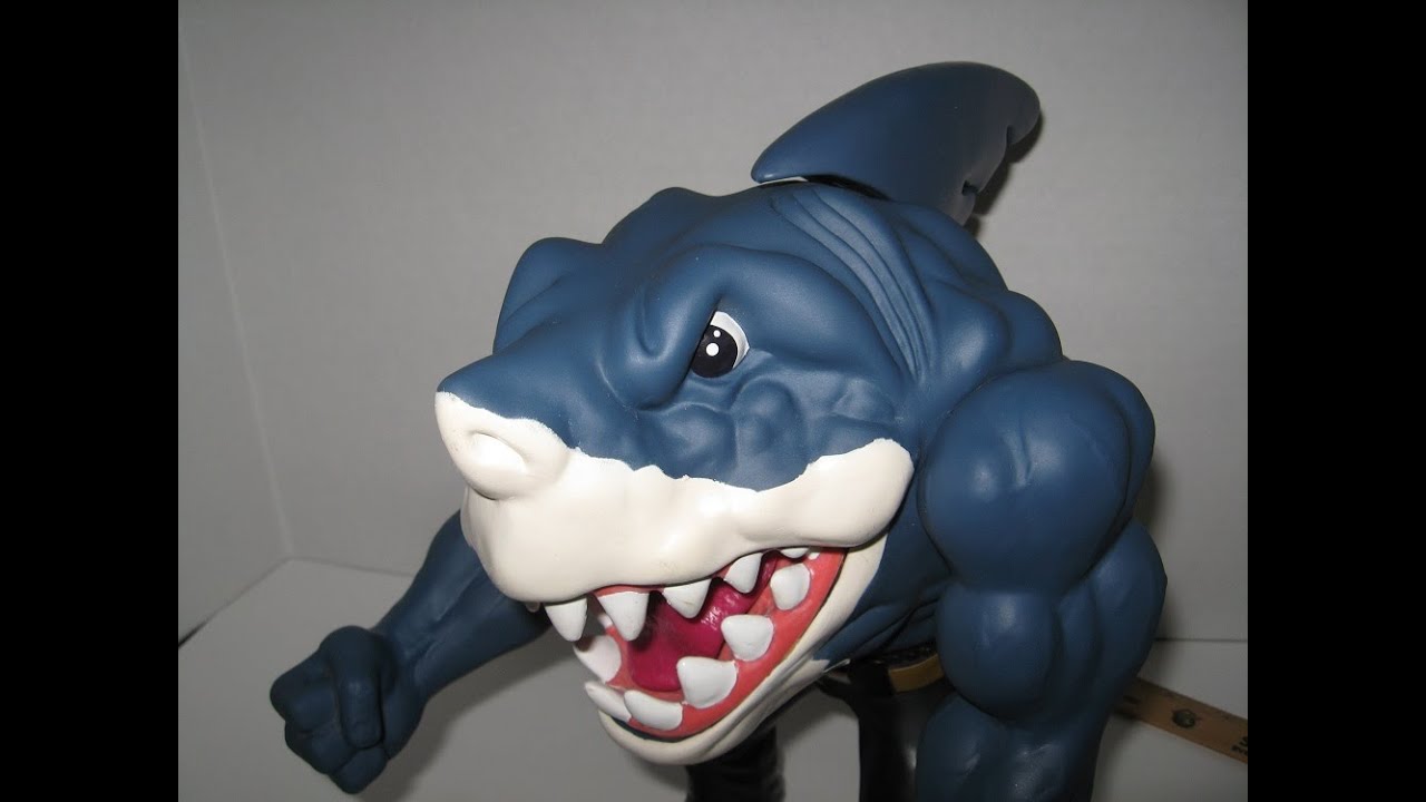 Rare 1994 Street Sharks RIPSTER Mail Away Talking Figure