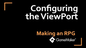 Setting Up the Viewport Area and Cameras in GameMaker Studio