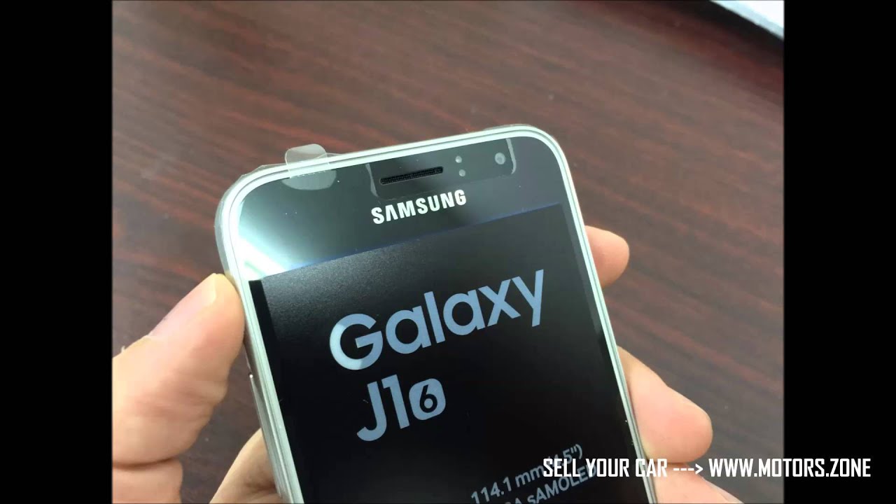 Samsung Galaxy J1 6 2016 model white color color SM-J120H/DS - YouTube