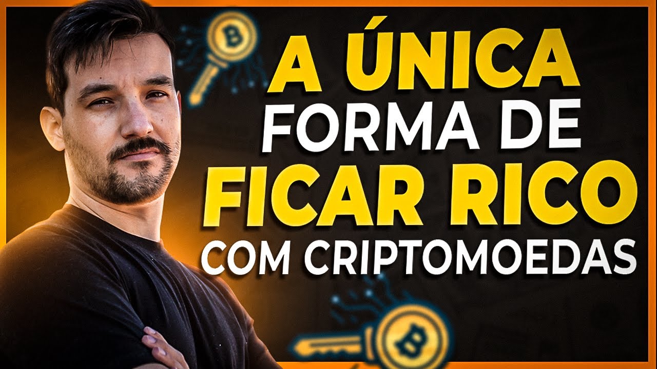 Como FICAR RICO com Criptomoedas - Esqueça 
