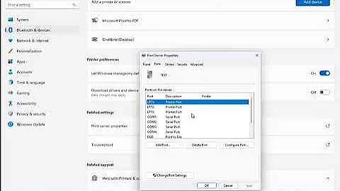 Delete Printer Ports in Windows