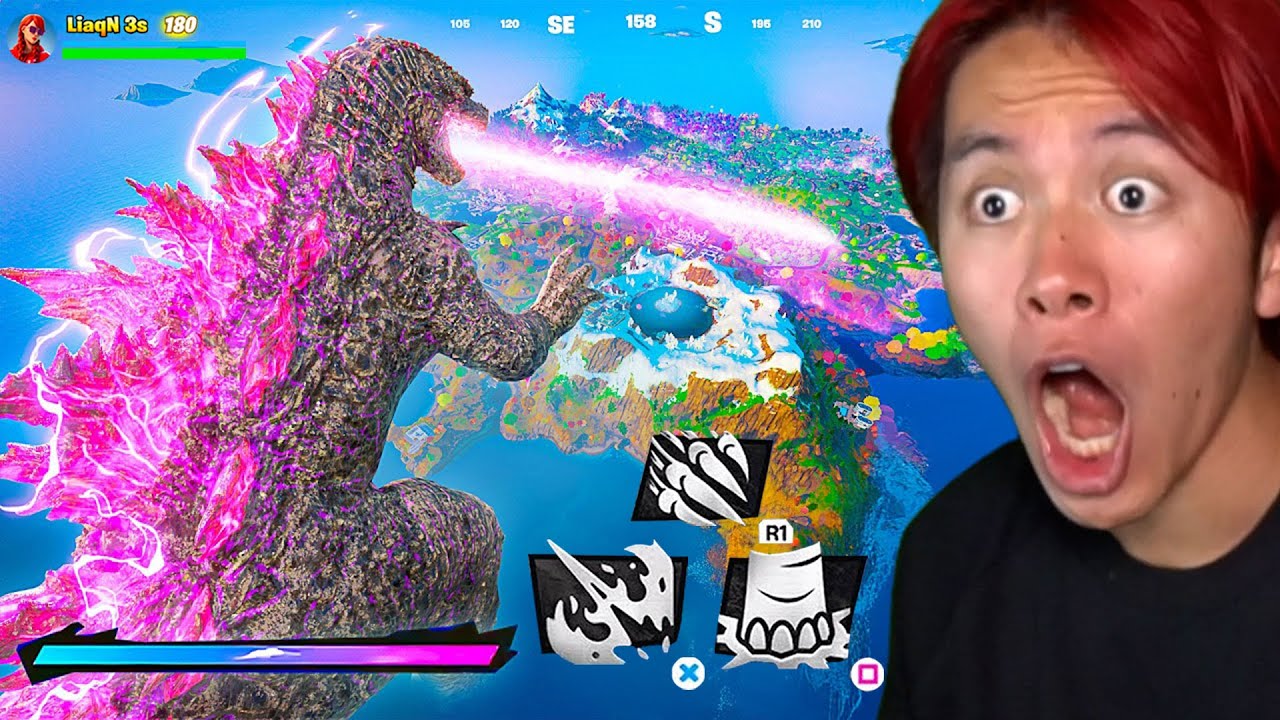 ゴジラに変身する新ミシックを見つけた... (入手方法)【フォートナイト】