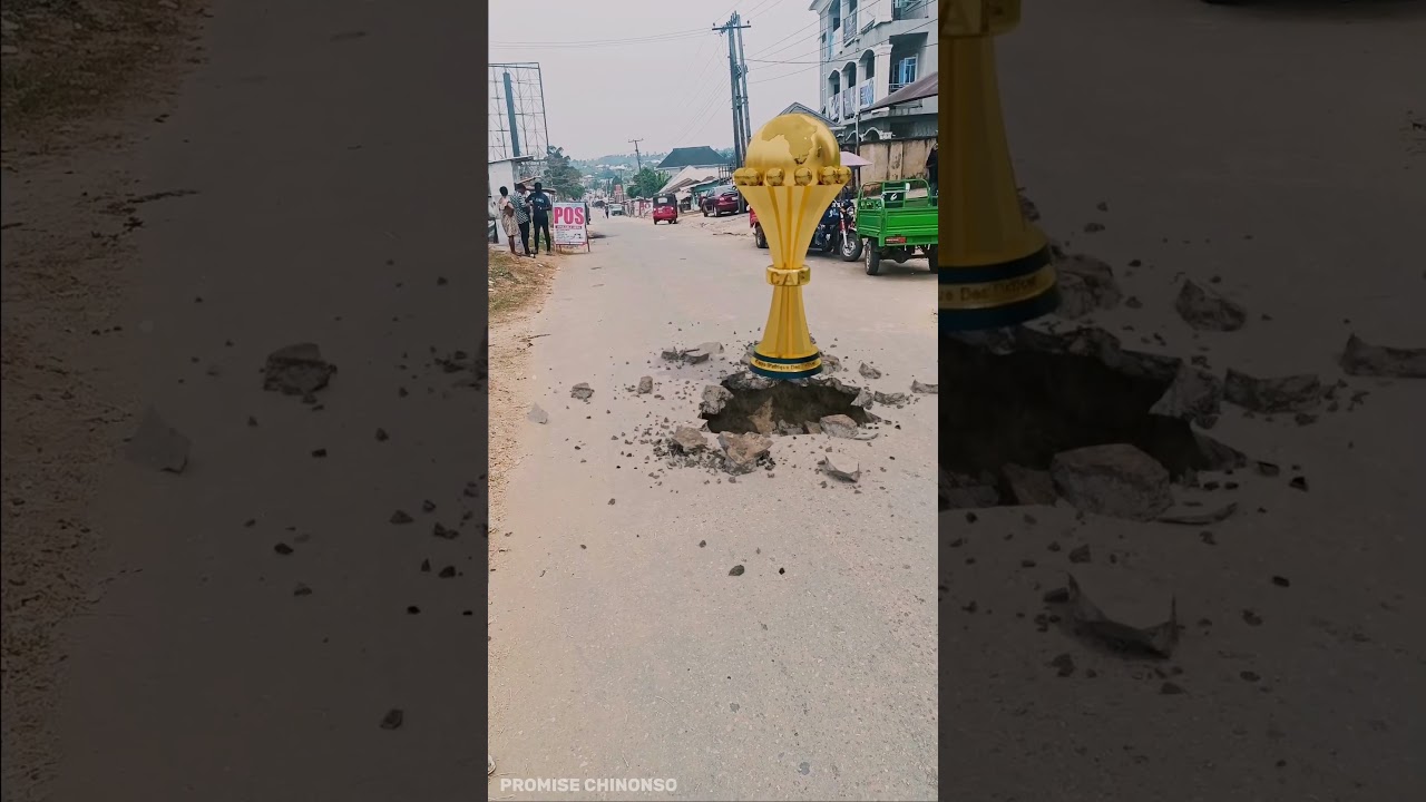 A Groundbreaking vfx short for the AFCON trophy 