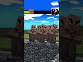Help the Herobrine family escape stone throwing villagers.