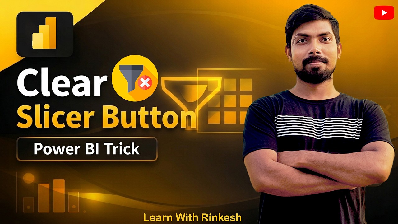How to Add Clear Slicer Button in Power BI (Step-by-Step) - YouTube