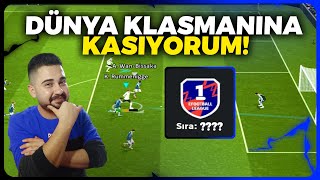 DÜNYA KLASMAN SIRALAMASINI KASIYORUM! ÇOK ZORLU MAÇLAR! eFootball Mobile 2024