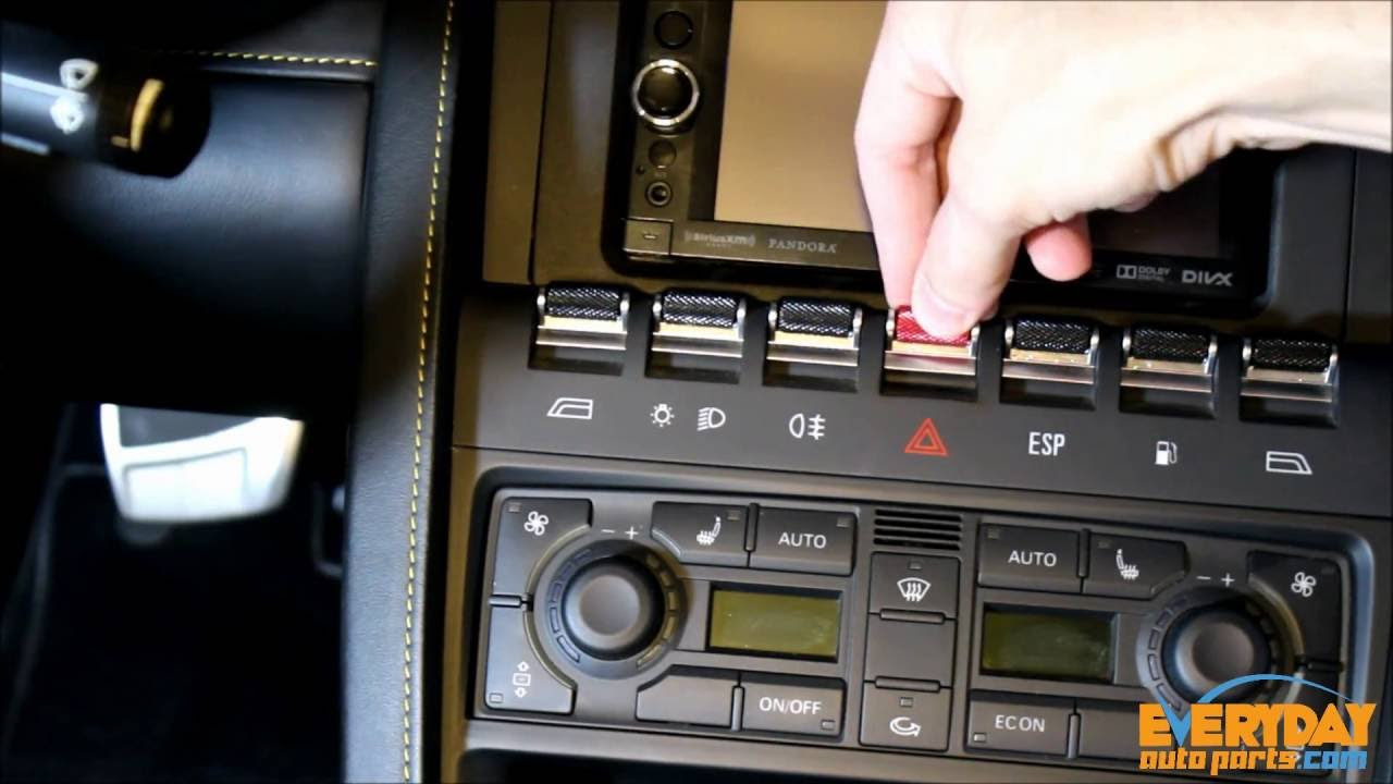 04-08 Lamborghini Gallardo Console Switch Replacement Tutorial