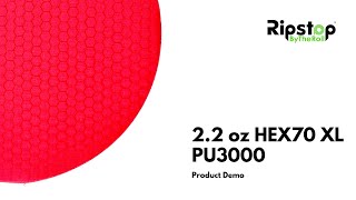 2.2 oz HEX70 XL PU3000 - Fabric Demo Video