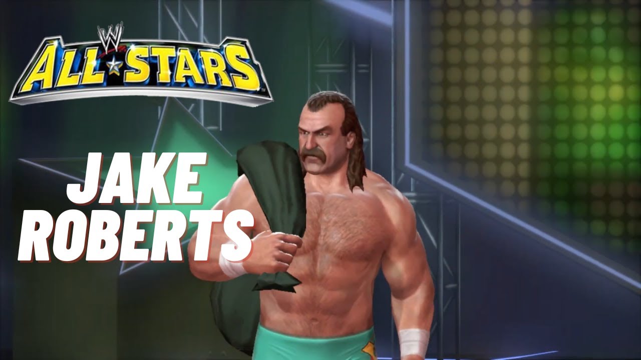 WWE All Stars - Jake Roberts (Entrance, Signature, Finisher