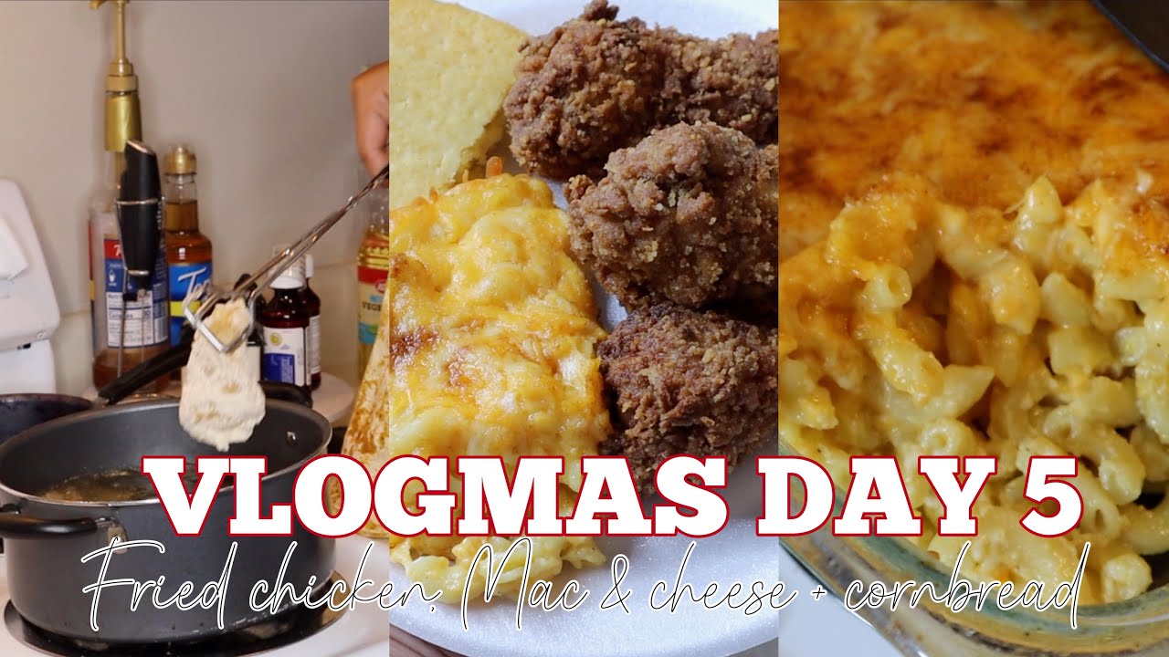 VLOGMAS DAY 5: soul food Sunday:) cook w/ me| martiona walker