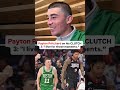 Payton Pritchard BLACKED OUT on Clutch 3 in Celtics Game 3 Win vs 76ers