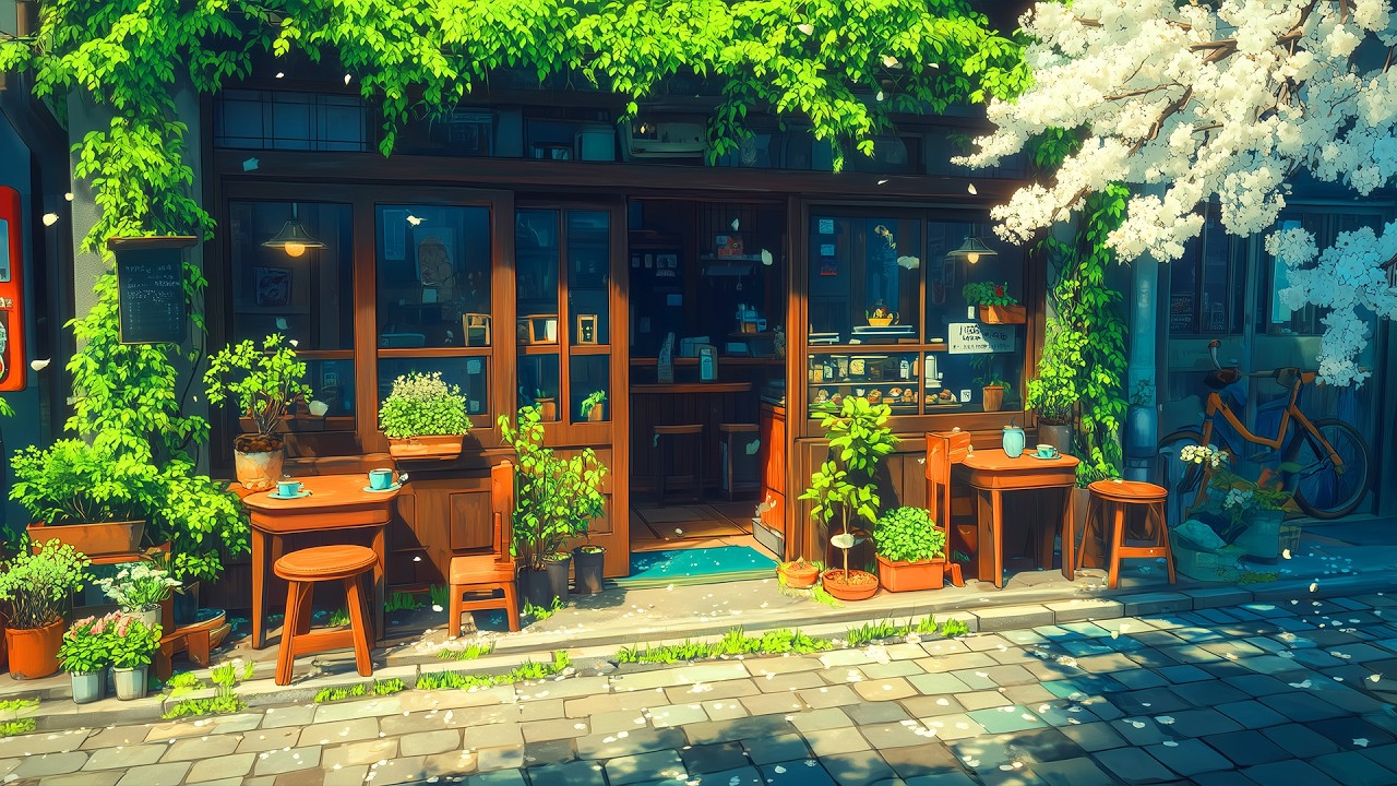 Уютные звуки дня 🌻 ~ Lofi Coffee ☕ ~ Hip Hop Lo-fi Chill для учебы / отдыха / сна 🌿