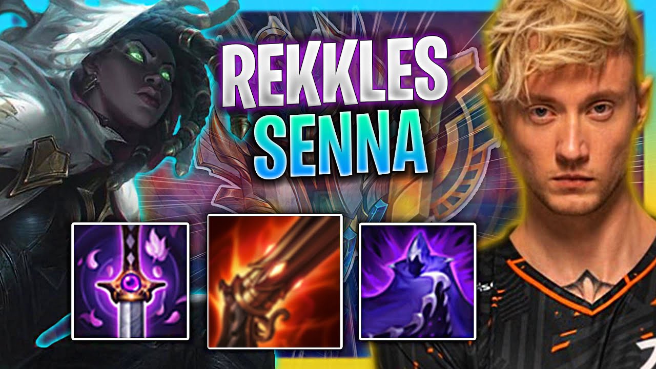 REKKLES IS A BEAST WITH SENNA! 🔥NEW ITEMS🔥 FNC Rekkles