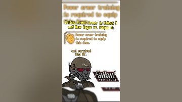 Getting Power Armor in Fallout 3 and New Vegas vs. Fallout 4 be like: #fallout #memes #shorts