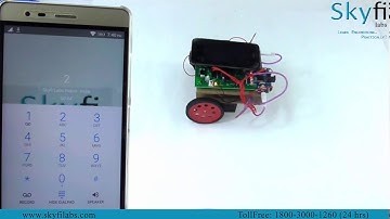 Learn to Build a Robotics Project on DTMF Technology from home - Skyfi Labs
