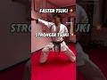 Part 1 – Tsuki🤜Even small resistance builds great power. Weights today, sharper tsuki tomorrow. 🥋