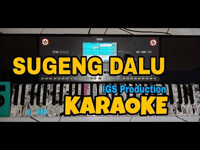 SUGENG DALU - Karaoke Korg Pa600 class=