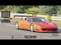 Gran Turismo 7 gara online deep forest ferrari 458 italia gt3