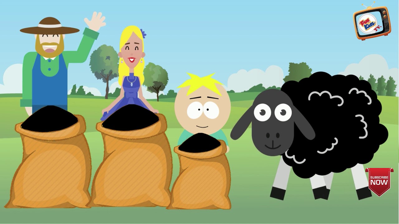 Baba Black Sheep Fun Kids Tv. Nursery Rhymes & Songs For Children