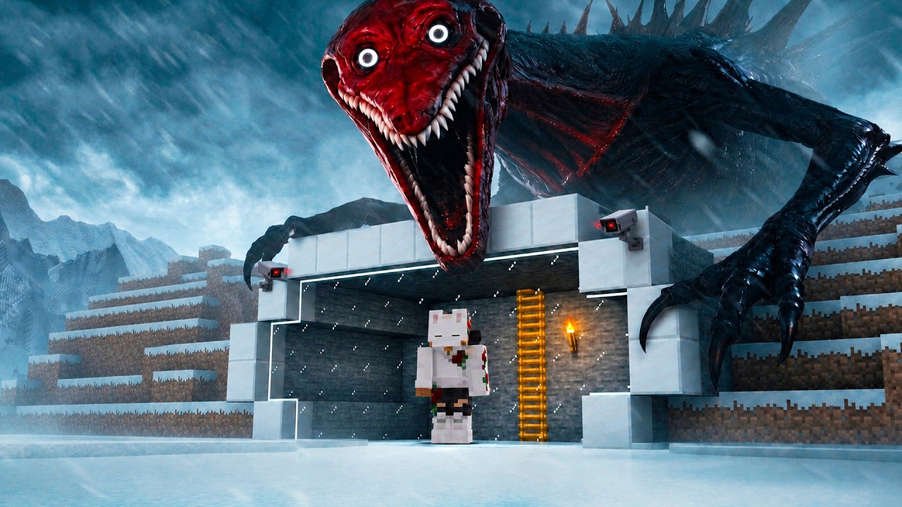 Sobreviví 100 Días en un BÚNKER contra GODZILLA BLOODBATH en Minecraft 💀