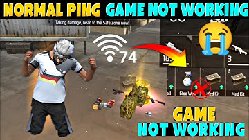 FF Normal Ping But Not Working//Free Fire High Ping Problem//Free Fire Normal Ping Not Working